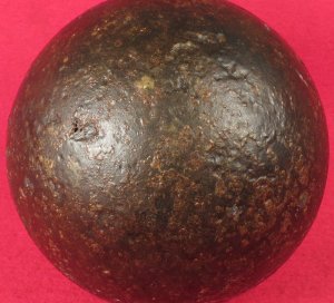 12 Pounder Solid Shot Cannonball